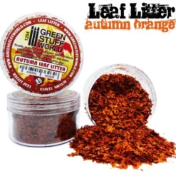 Micro Feuilles - Mélange Orange Automne