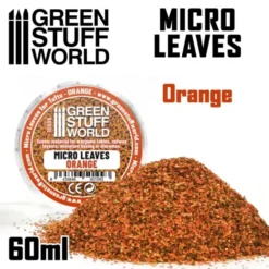 Micro Feuilles - Mélange Orange