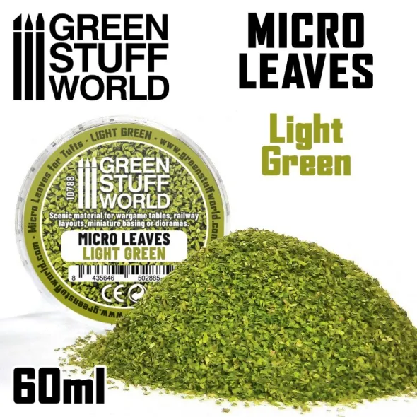 Micro Feuilles - Mélange Vert Clair