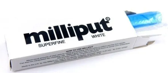 Milliput Blanc Super Fin