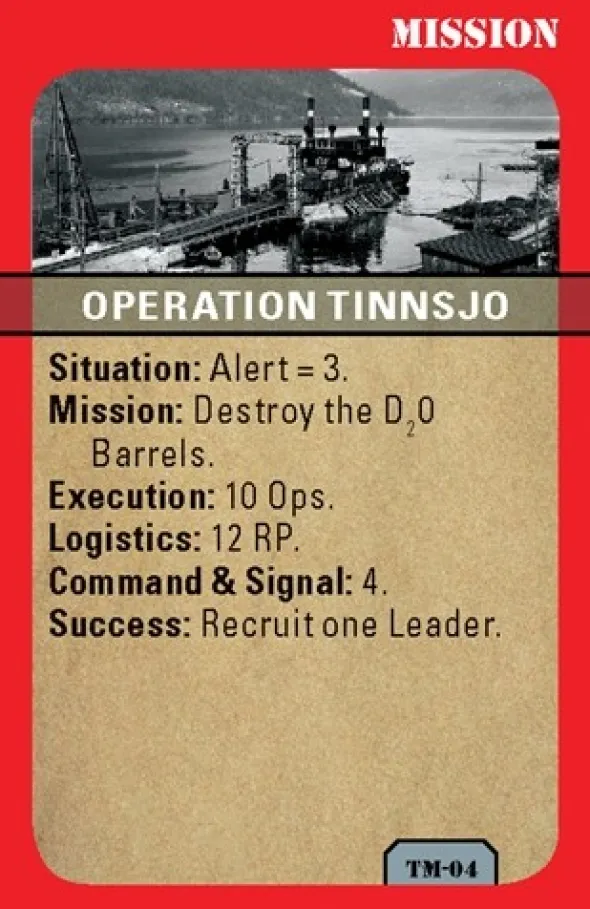 Mini Game Series - Heroes of Telemark: Commando Raids in Norway, 1942-43