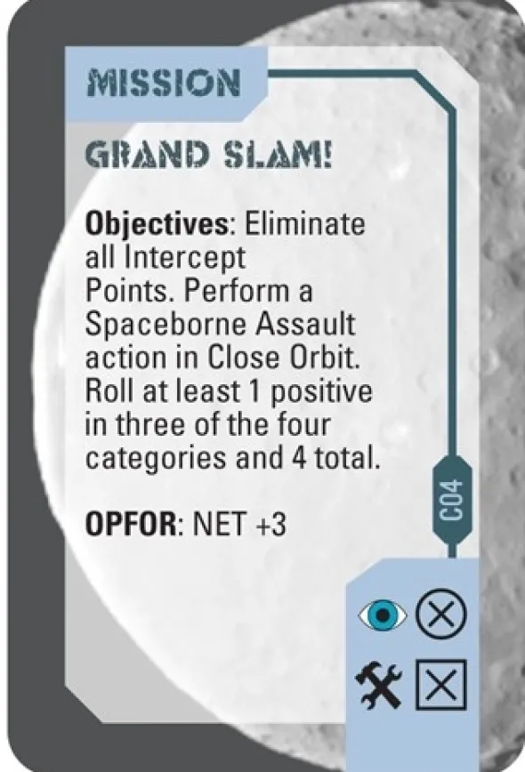 Mini Games Series - Ceres : Operation Stolen Base