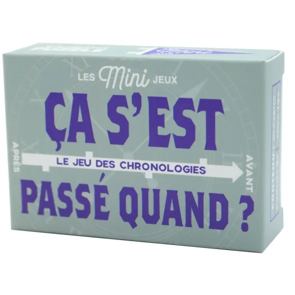 Mini Jeux - Ça S'est Passé Quand ?