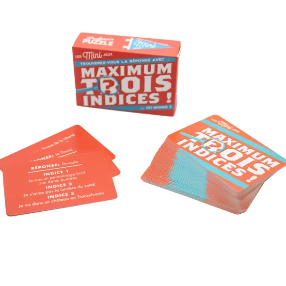 Mini Jeux - Maximum 3 Indices !