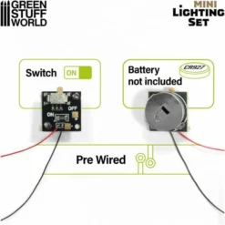 Mini Kit d'éclairage LED avec interrupteur