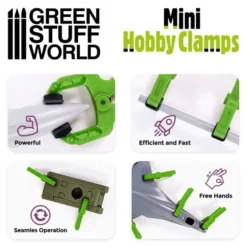 6 Mini Pinces de Maintien