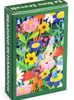 Mini puzzle - Reading in Hammock - 99 pieces