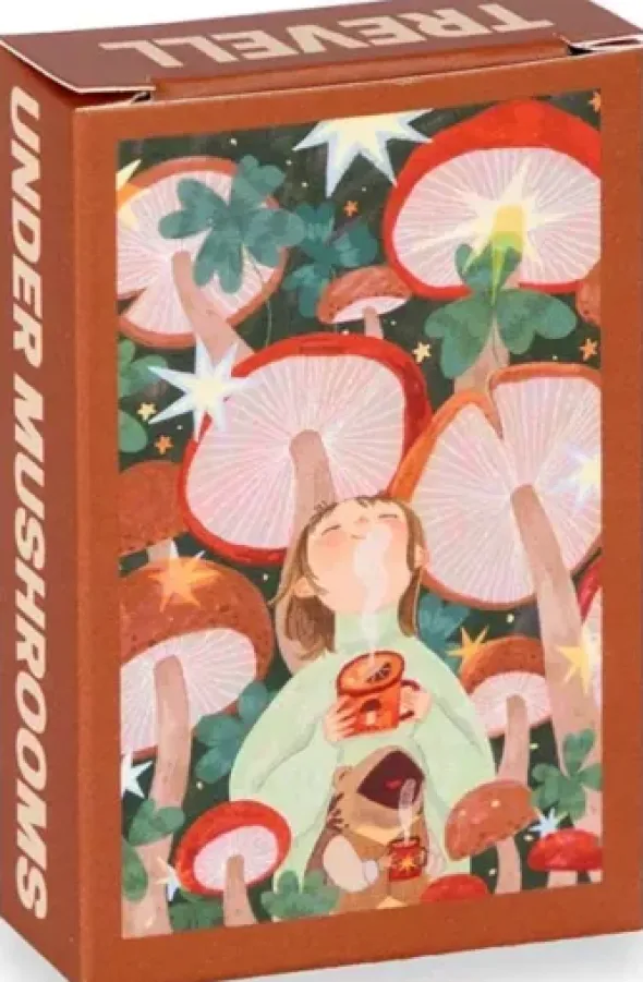 Mini puzzle - Under The Mushrooms - 99 pièces