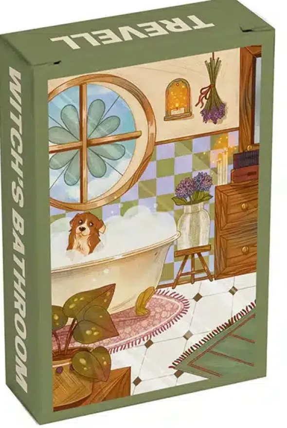 Mini puzzle - Witch's Bathroom - 99 pièces
