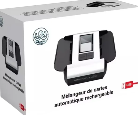 Mélangeur de Cartes Automatique Rechargeable