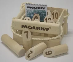 Mölkky Boite Bois
