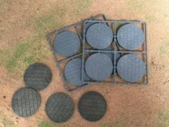 60mm Diameter Paved Effect Bases