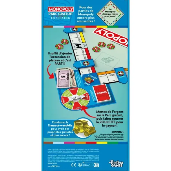 Monopoly - Extension Parc gratuit