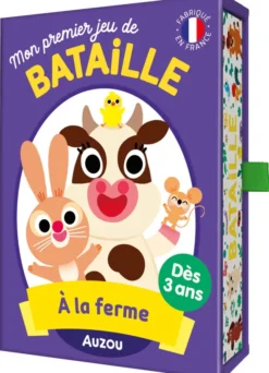Mon Premier Jeu de Bataille - A la Ferme- Jeu de cartes