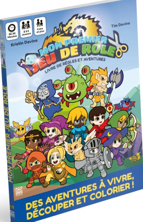 Mon Premier Jeu de Rôle - Livre de règles et Aventures