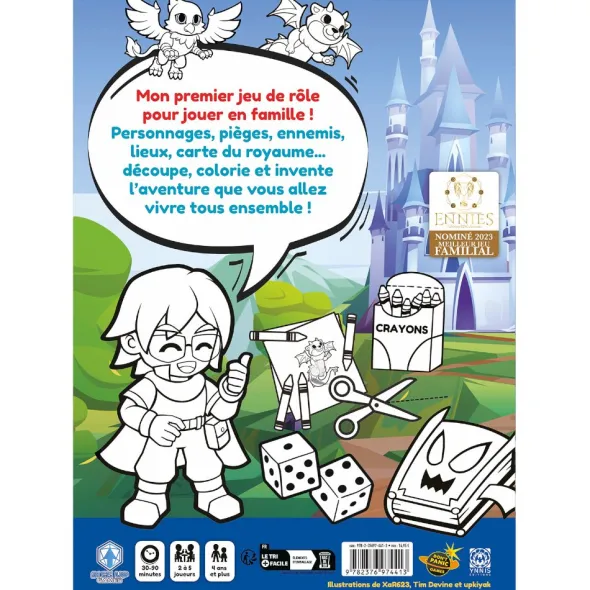 Mon Premier Jeu de Rôle - Livre de règles et Aventures