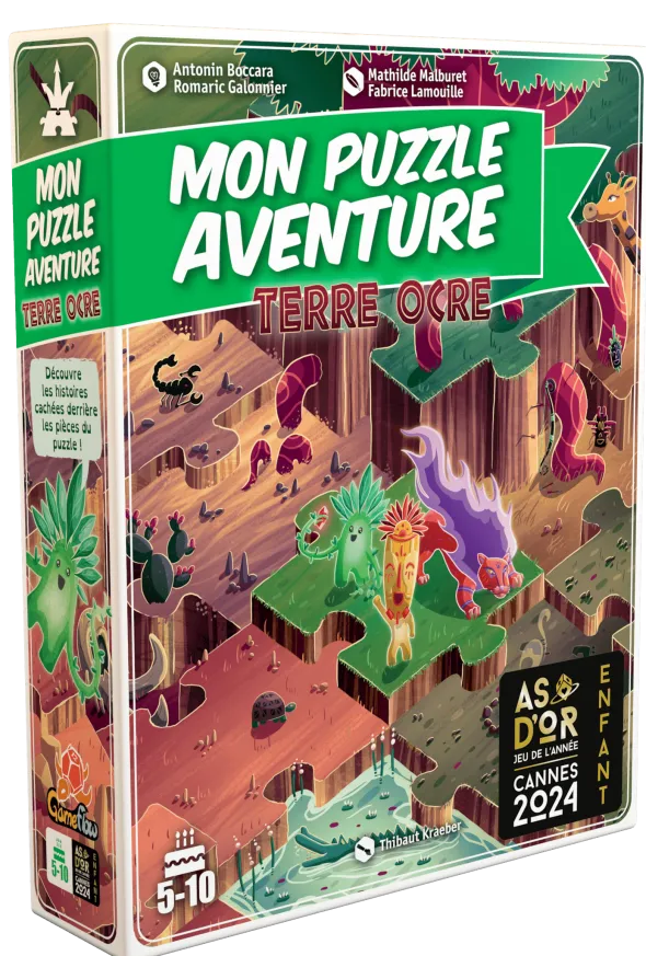 Mon Puzzle Aventure - Terre Ocre