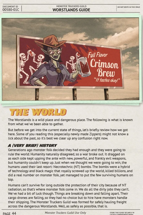 Monster Truckers - Long Haul into the Worstlands