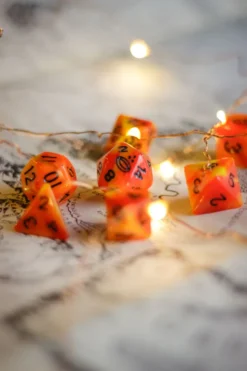 Mordor - Set de 7 dés inspiré du Seigneur des Anneaux