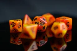 Mordor - Set de 7 dés inspiré du Seigneur des Anneaux