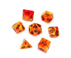 Mordor - Set de 7 dés inspiré du Seigneur des Anneaux