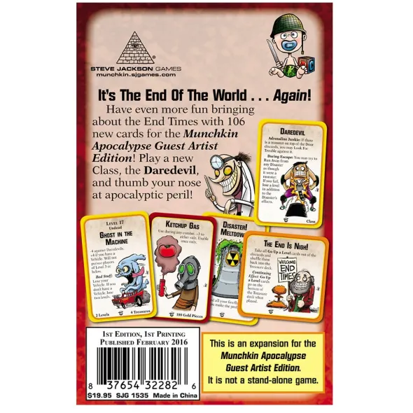 Munchkin Apocalypse 2: Sheep Impact – Guest Artist Edition