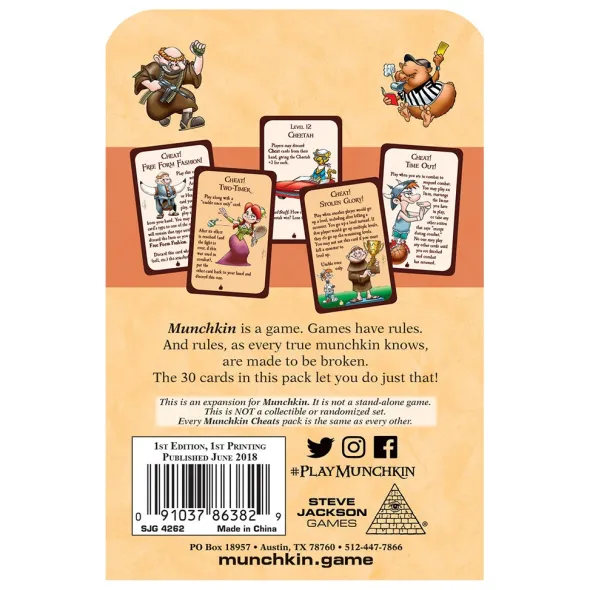 Munchkin Cheats