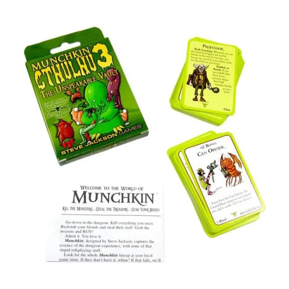 Munchkin Cthulhu 3: The Unspeakable Vault