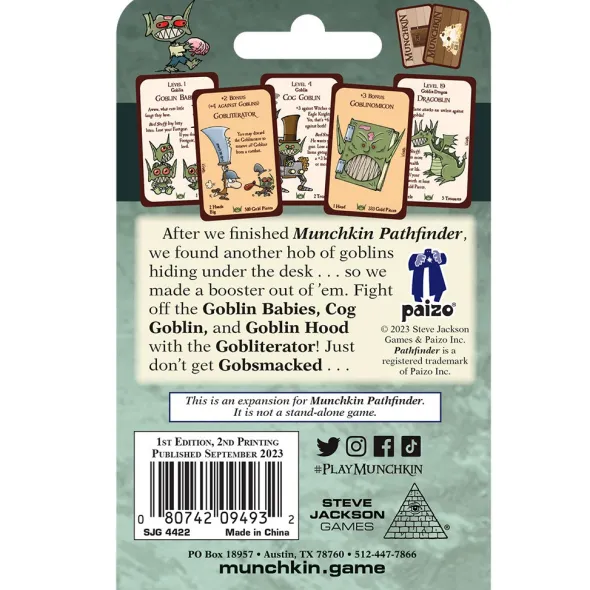 Munchkin Pathfinder: Gobsmacked!