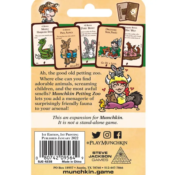 Munchkin Petting Zoo