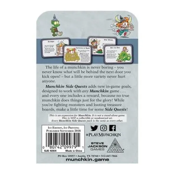Munchkin Side Quests