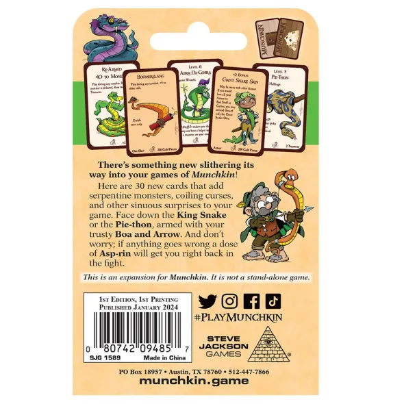 Munchkin Snakes