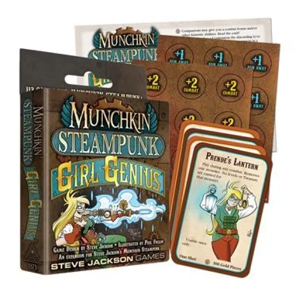Munchkin Steampunk: Girl Genius