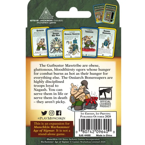 Munchkin Warhammer: Age of Sigmar – Guts and Gory