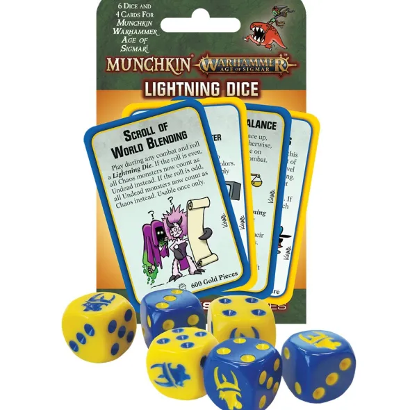 Munchkin Warhammer Age of Sigmar: Lightning Dice