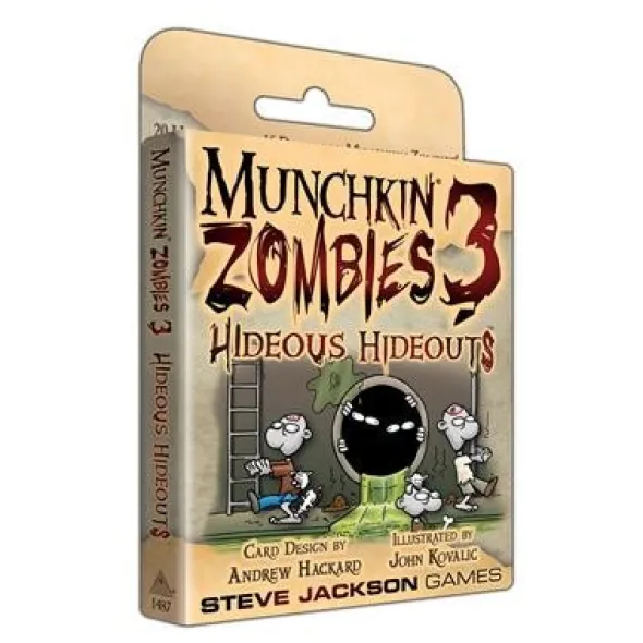 Munchkin Zombies 3: Hideous Hideouts
