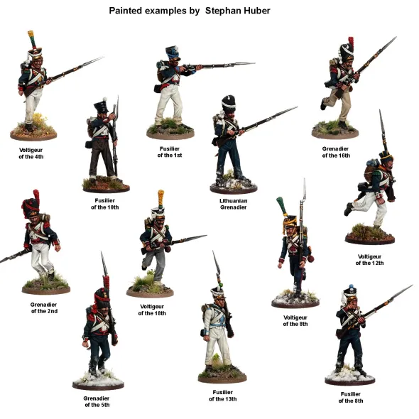 Napoleonic Duchy of Warsaw Infantry, Elite Companies 1807-14