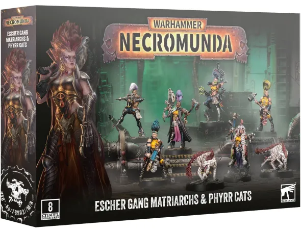 Necromunda : Escher - Matriarchs & Phyrr Cats