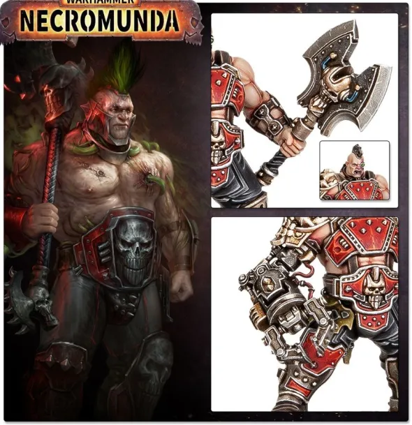 Necromunda : Goliath - Forge Bosses & Sumpkrocs