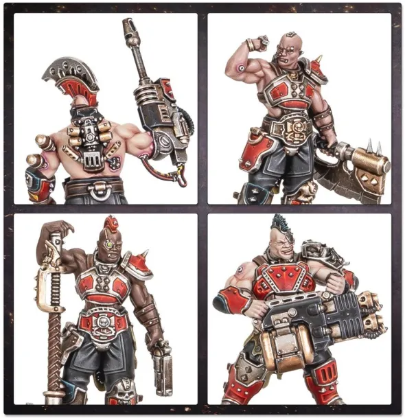 Necromunda : Goliath - Forge Bosses & Sumpkrocs