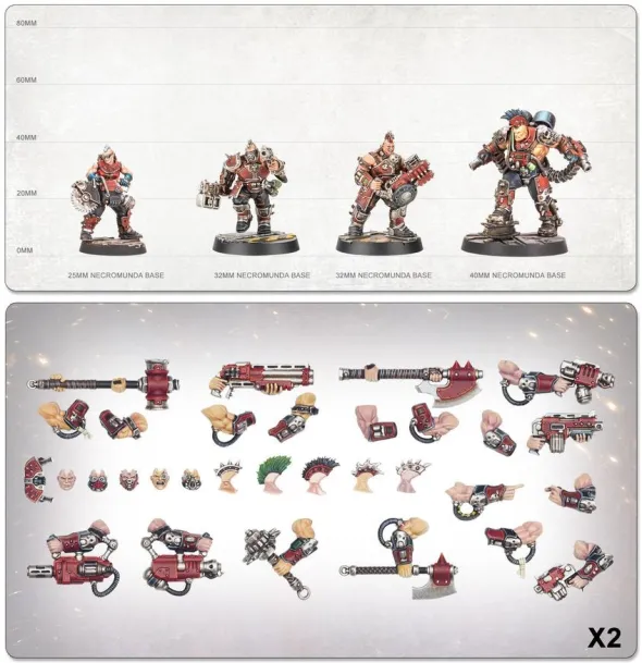 Necromunda : Goliath Underhive Crew