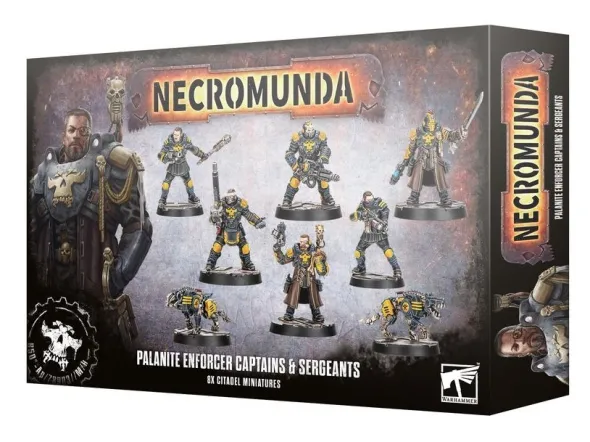 Necromunda : Palanite Enforcer Captains & Sergeants