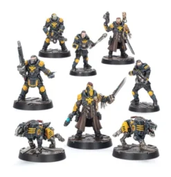 Necromunda : Palanite Enforcer Captains & Sergeants