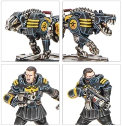 Necromunda : Palanite Enforcer Captains & Sergeants