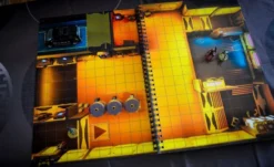 Neon Nights - Livre de cartes de bataille cyberpunk