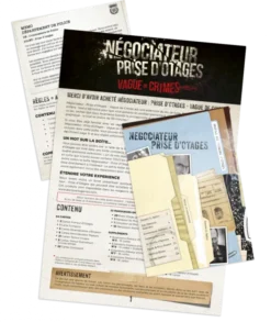 Négociateur Prise d'Otages : Vagues de Crimes