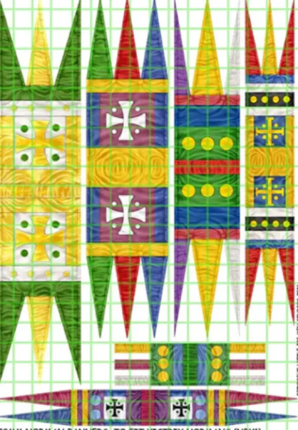 Norman Banner Sheet 1
