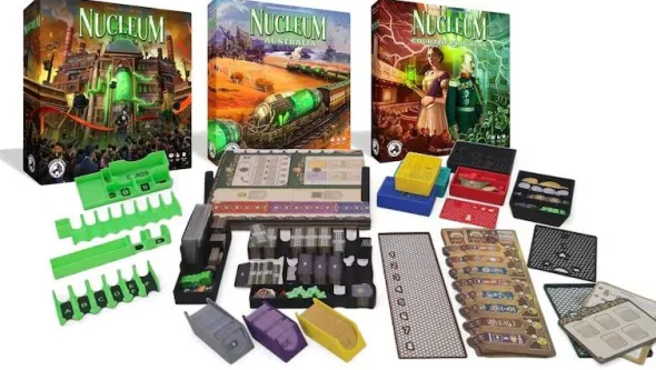 Nucleum - Insert de jeu imprimé en 3D