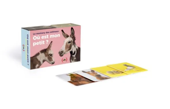Où est mon petit ? Le memory des animaux