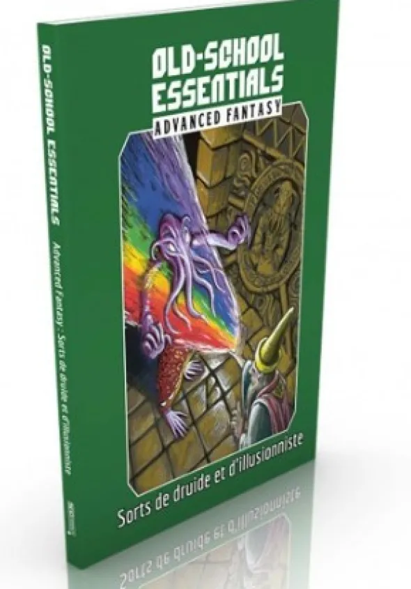 Old School Essentials - Fantasy Avancé -Sorts de Druide et d'Illusionniste - Version PDF